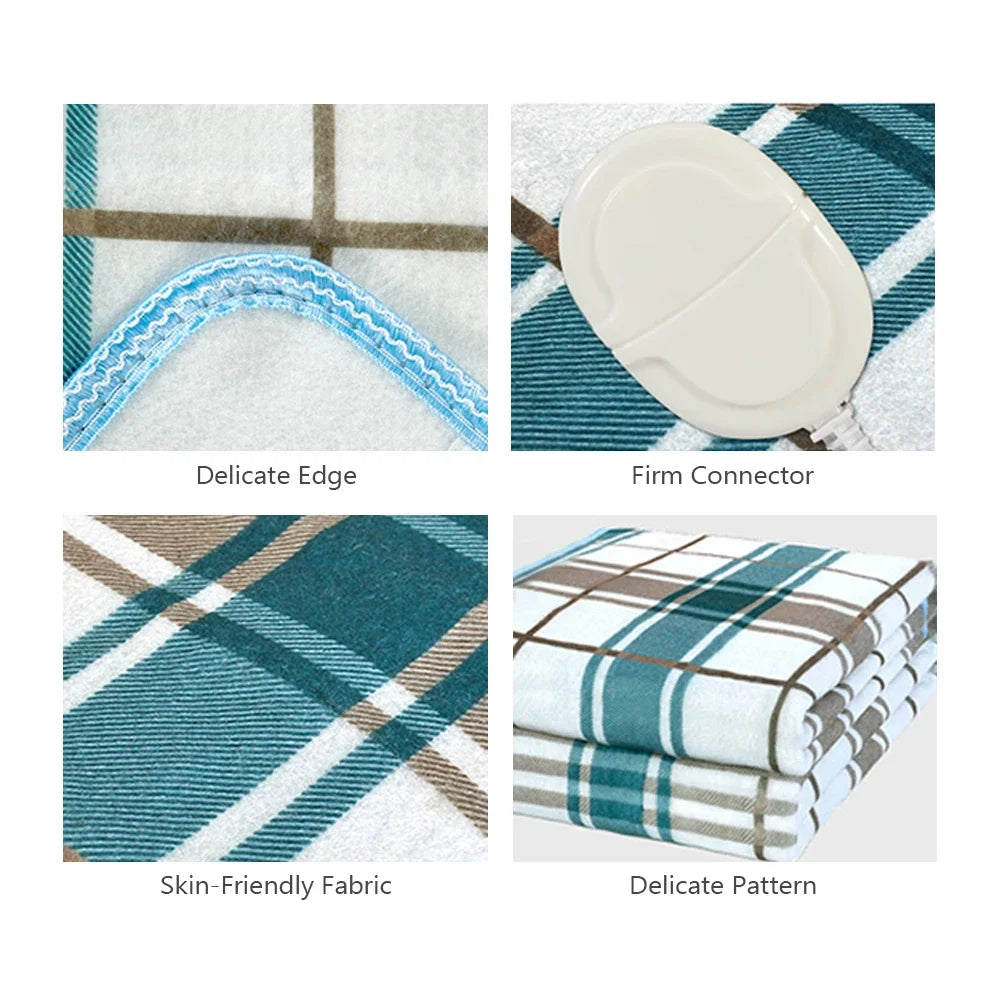 Electric Blanket 220V Thicken Thermostat Electric Blankets 70x150/120x150/150x180cm Electric Heating Blanket Winter Body Warmer