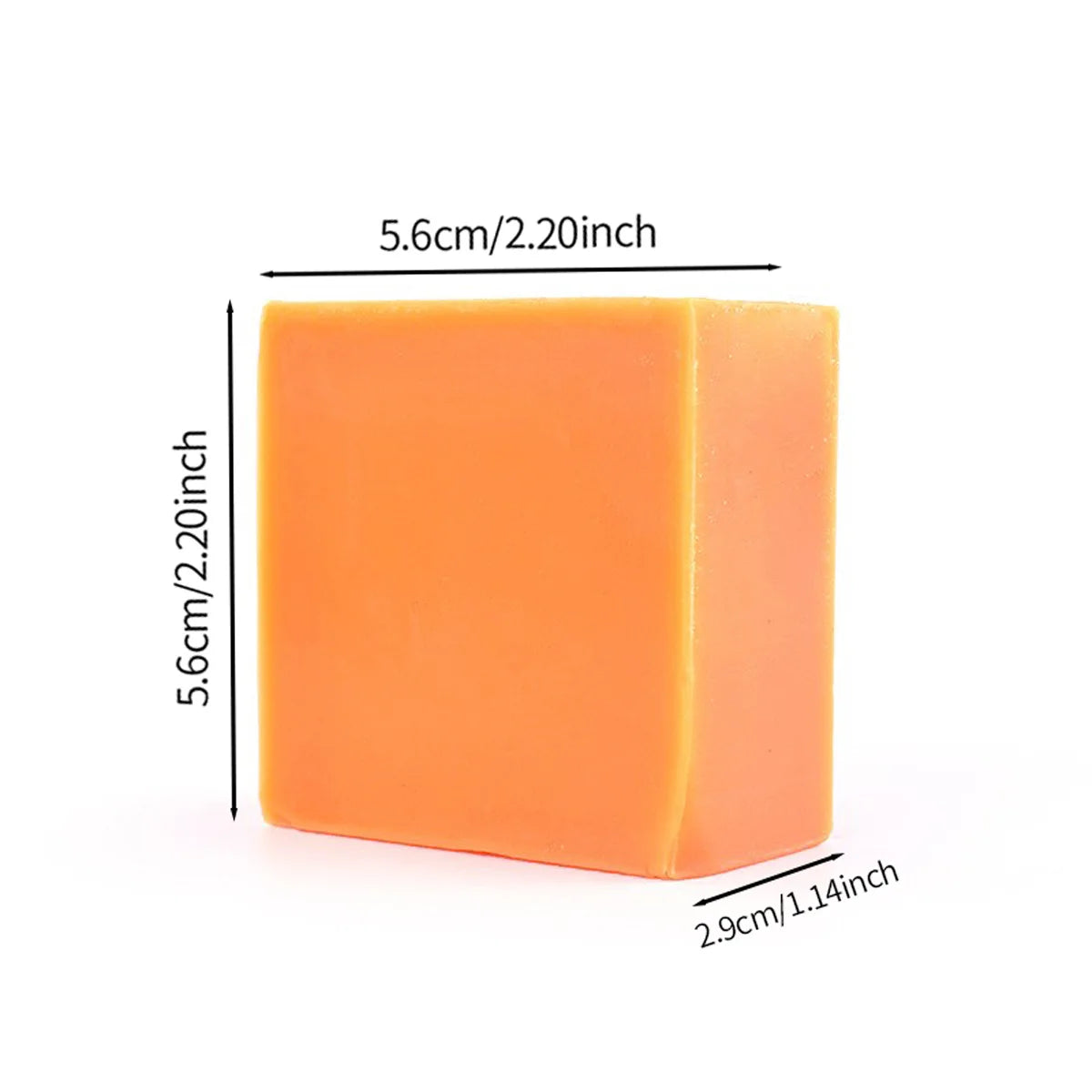 100g pure natural turmeric soap, essential oil soap, handmade soap for cleansing, bathing, deep cleansing, skincare, moisturizing