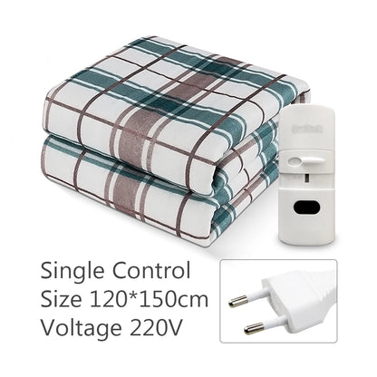 Electric Blanket 220V Thicken Thermostat Electric Blankets 70x150/120x150/150x180cm Electric Heating Blanket Winter Body Warmer